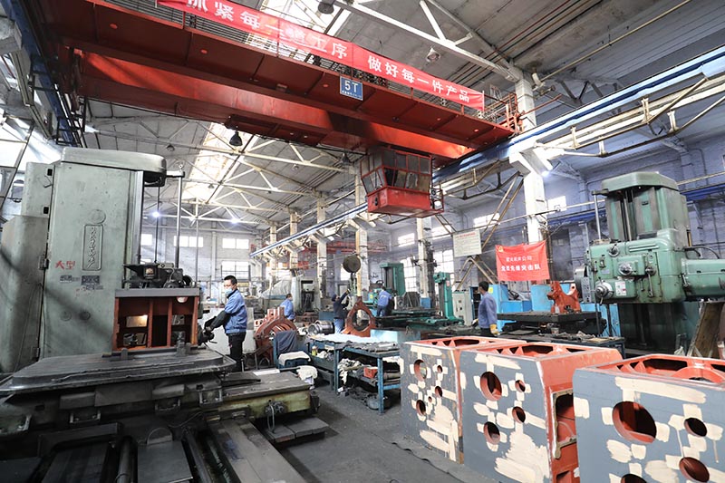 星火機(jī)床機(jī)械制造公司復(fù)工復(fù)產(chǎn)紀(jì)實(shí)