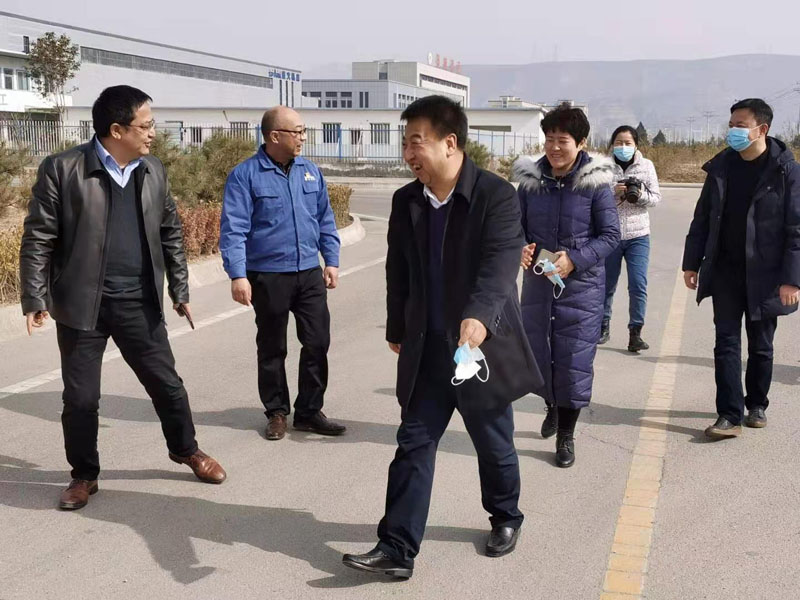 天水經濟技術開發區管委會領導來公司慰問