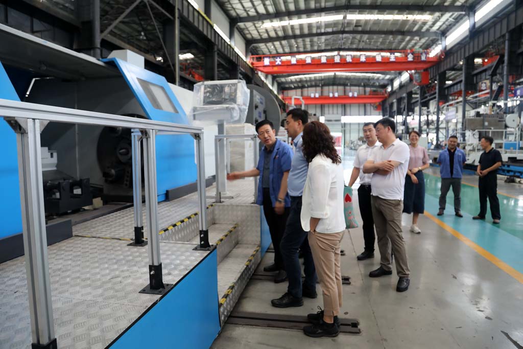 北京通用技術咨詢公司調研組一行5人來星火公司調研