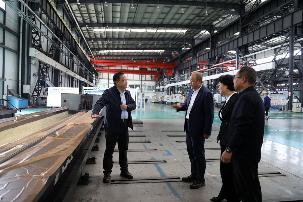 甘肅省教育廳領導張國珍一行到甘肅星火公司調研