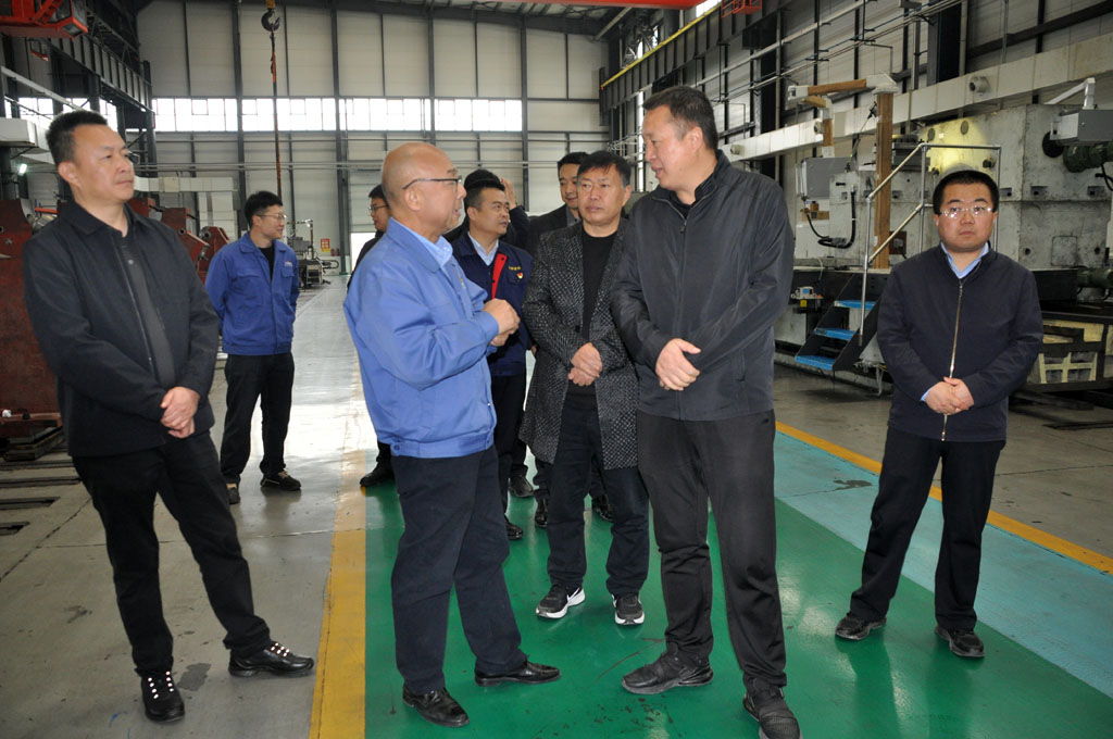 省政府政研室領導一行來星火公司調研