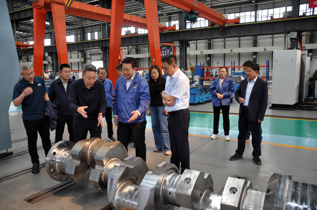 甘肅金控集團領導來星火數控公司調研